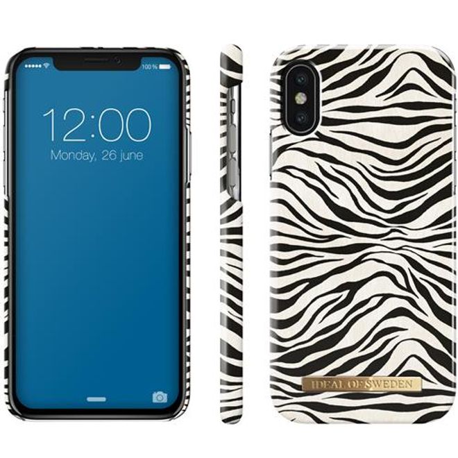 iDeal of Sweden - iPhone XS/X Hülle - Printed Case - Zafari Zebra