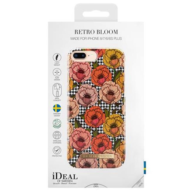 iDeal of Sweden - iPhone 8 Plus / 7 Plus Hülle - Printed Case - Retro Bloom