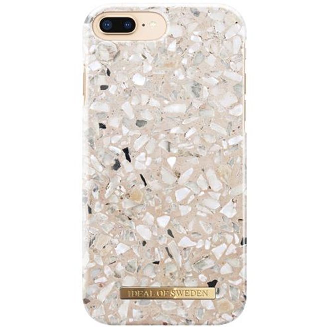 iDeal of Sweden - iPhone 8 Plus/7 Plus/6S+/6+ Hülle - Printed Case - Greige Terazzo