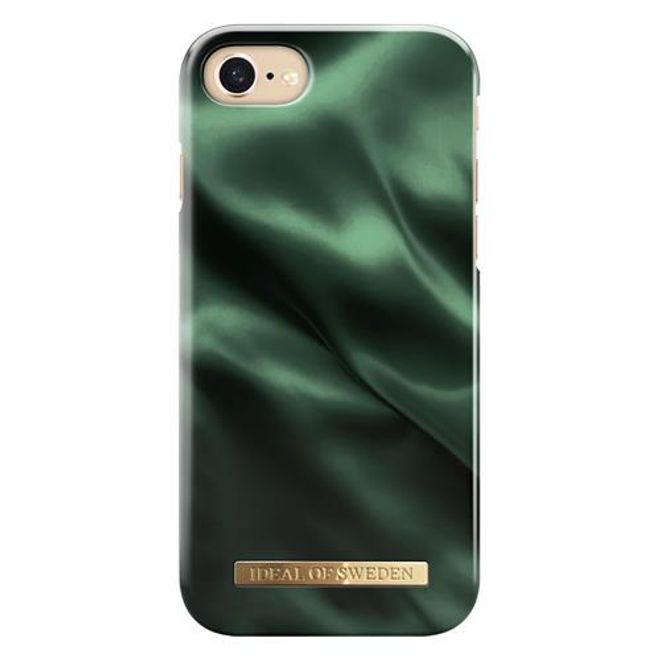 iDeal of Sweden - iPhone SE (2022) / SE (2020) / 8 / 7 / 6S / 6 Hülle - Printed Case - Emerald Satin
