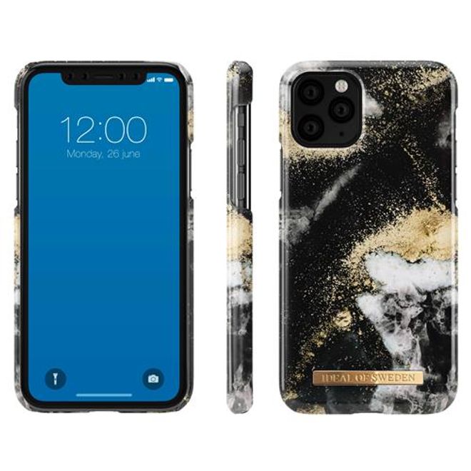 iDeal of Sweden - iPhone 11 Pro Hülle, Designer Case Black Galaxy - mehrfarbig