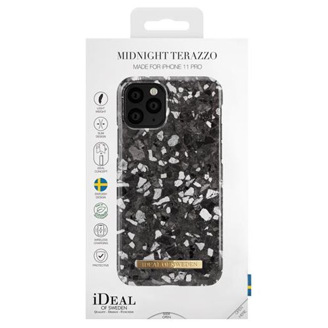 iDeal of Sweden - iPhone 11 Pro Hülle - Printed Case - Midnight Terazzo