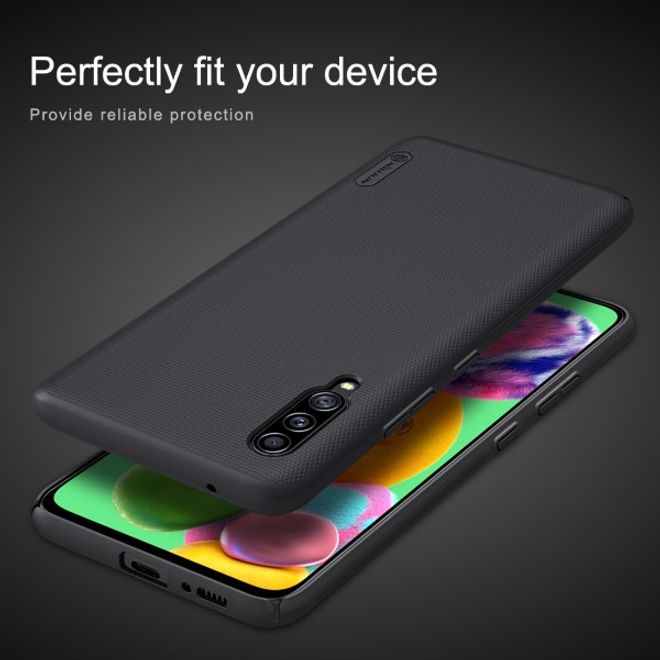 Nillkin - Samsung Galaxy A90 5G Hülle - Plastik Case - Super Frosted Shield Series - gold