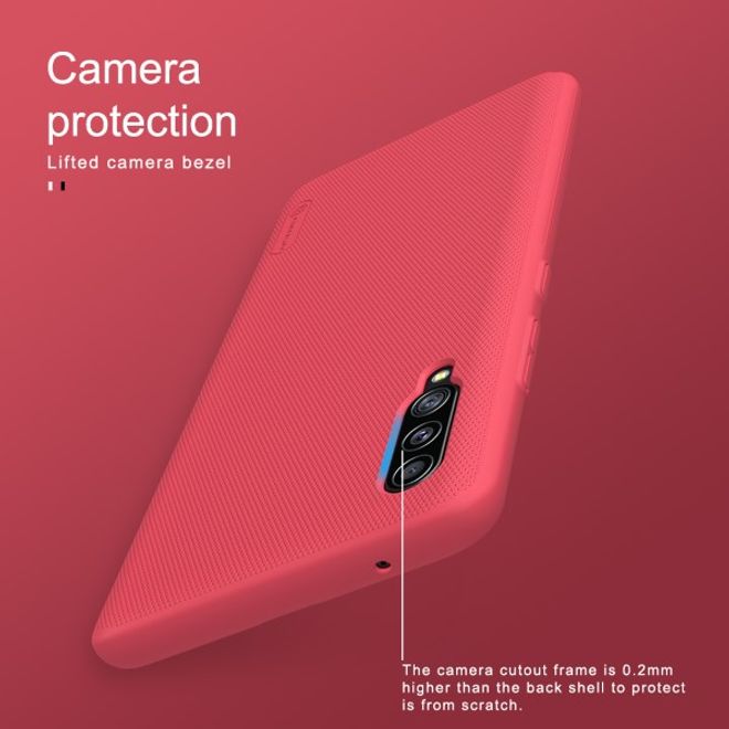 Nillkin - Samsung Galaxy A90 5G Hülle - Plastik Case - Super Frosted Shield Series - gold