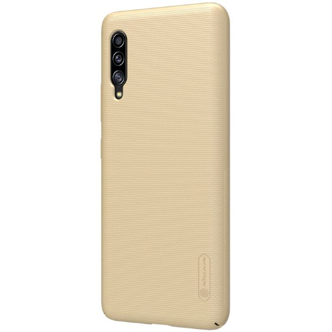 Nillkin - Samsung Galaxy A90 5G Hülle - Plastik Case - Super Frosted Shield Series - gold