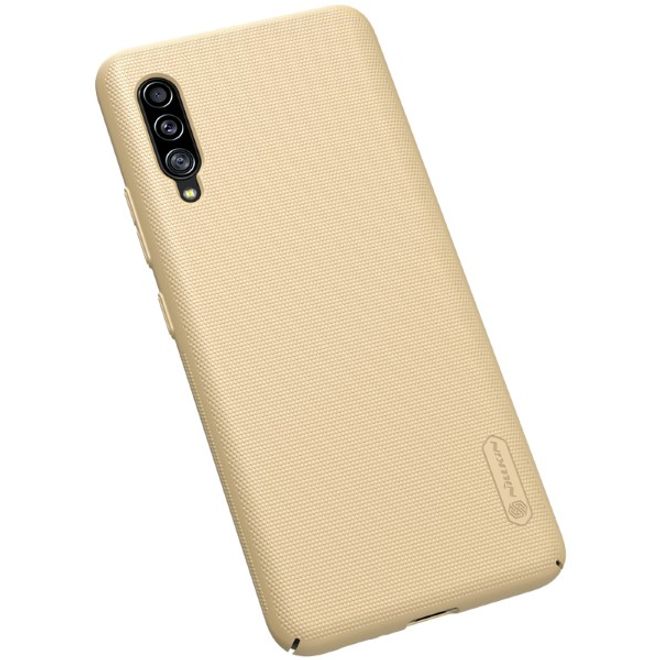 Nillkin - Samsung Galaxy A90 5G Hülle - Plastik Case - Super Frosted Shield Series - gold