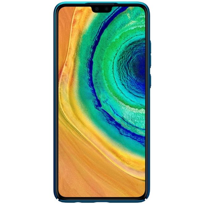 Nillkin - Huawei Mate 30 Hülle - Plastik Case - Super Frosted Shield Series - blau