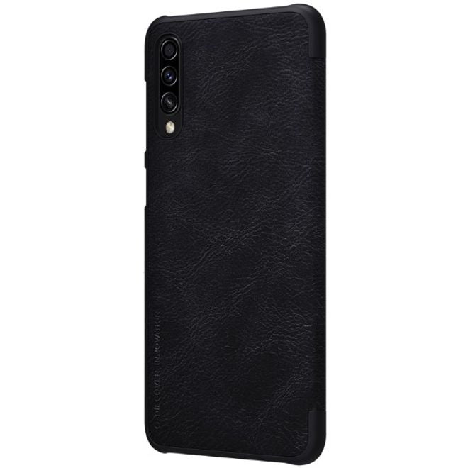 Nillkin - Samsung Galaxy A50s Hülle - Leder Book Case - Qin Series - schwarz