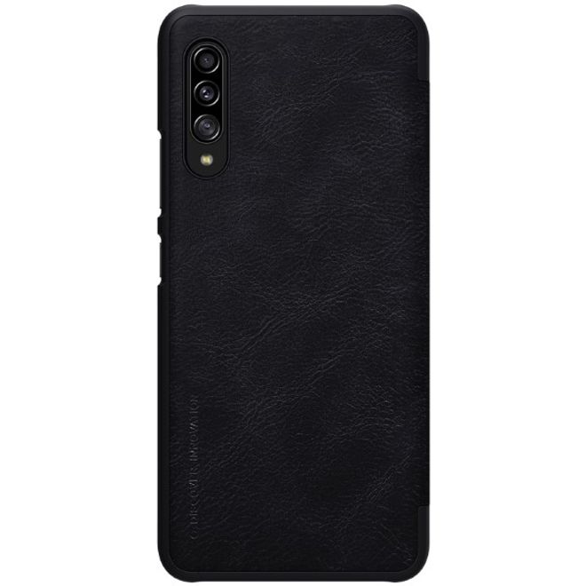 Nillkin - Samsung Galaxy A90 5G Hülle - Leder Book Case - Qin Series - schwarz