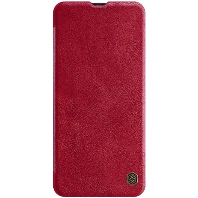 Nillkin - Samsung Galaxy A90 5G Hülle - Leder Book Case - Qin Series - rot