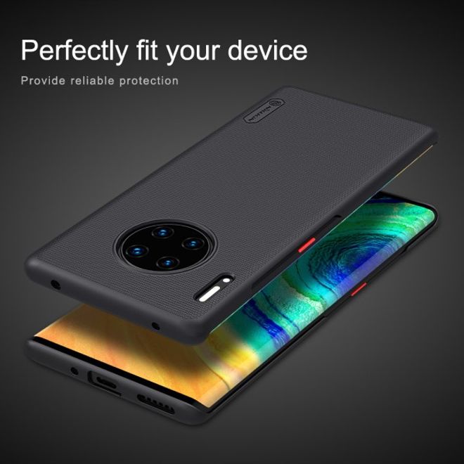 Nillkin - Huawei Mate 30 Pro Hülle - Plastik Case - Super Frosted Shield Series - rot