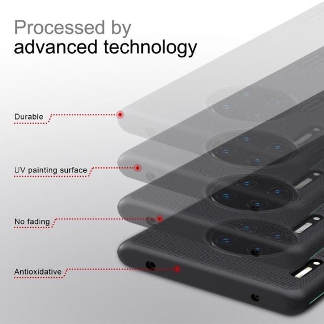 Nillkin - Huawei Mate 30 Pro Hülle - Plastik Case - Super Frosted Shield Series - rot