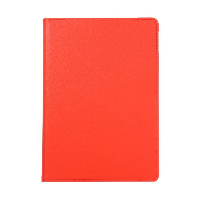 iPad 10.2 Hülle - 360° rotierbares Case aus Leder - rot