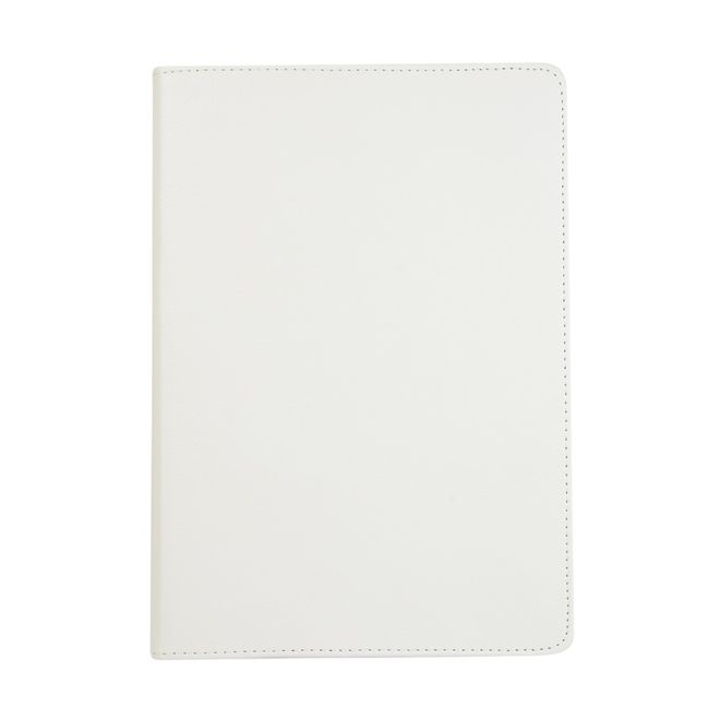 Étui pour iPad 10,2 pouces - Étui en cuir rotatif à 360° - Blanc