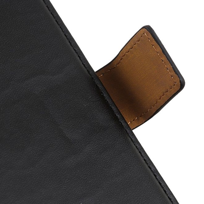 Xiaomi Redmi Note 8 Pro Handy Hülle - Classic II Leder Bookcover Series - schwarz