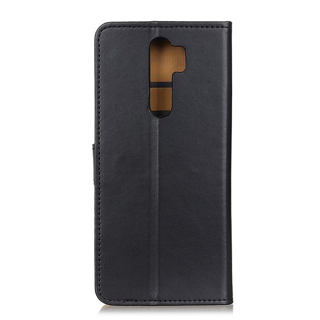 Xiaomi Redmi Note 8 Pro Handy Hülle - Classic II Leder Bookcover Series - schwarz