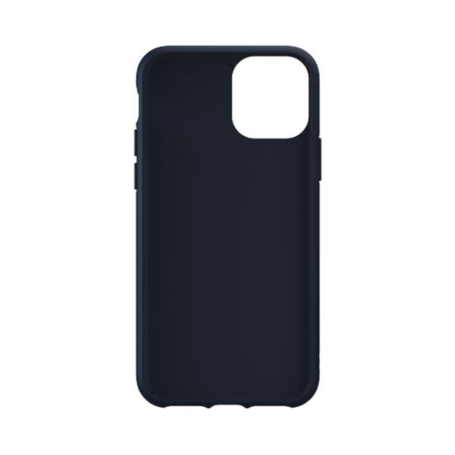 Adidas - iPhone 11 Pro Hülle - Ultrasuede Backcover mit Logo und Streifen - blau