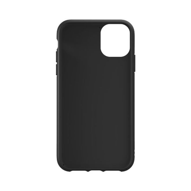 Adidas - iPhone 11 Hülle - PU Premium Backcover mit Logo und Streifen - schwarz