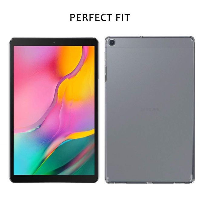 Samsung Galaxy Tab A 8.0 (2019) Tablet Hülle - TPU Softcase - matt - transparent