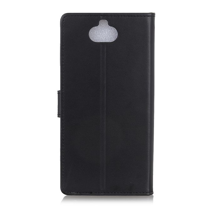Sony Xperia 8 Handy Hülle - Classic II Leder Bookcover Series - schwarz