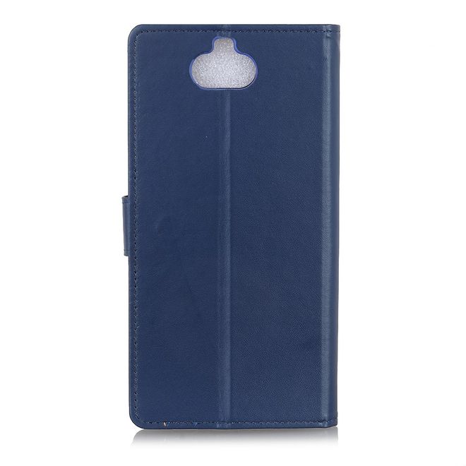 Sony Xperia 8 Handy Hülle - Classic II Leder Bookcover Series - blau