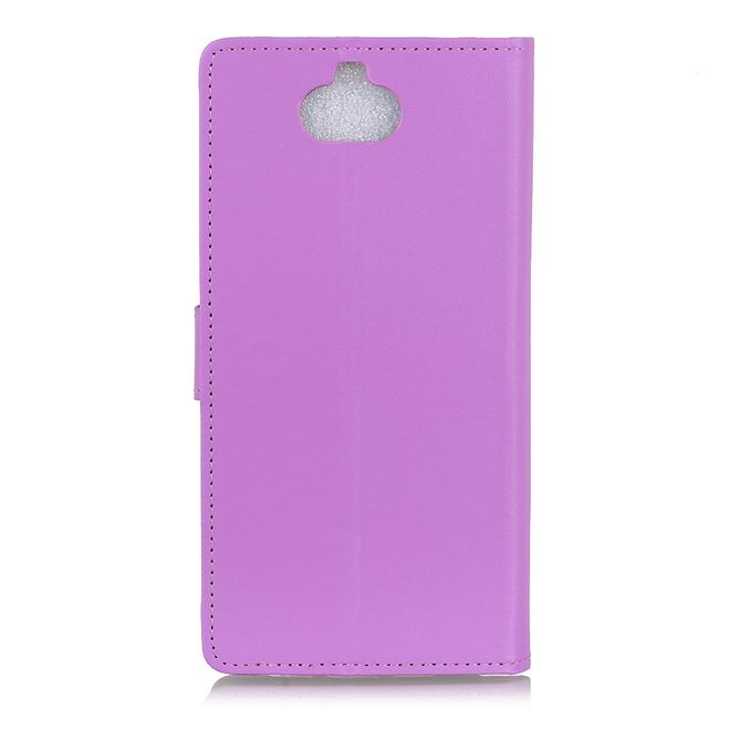 Sony Xperia 8 Handy Hülle - Classic II Leder Bookcover Series - purpur