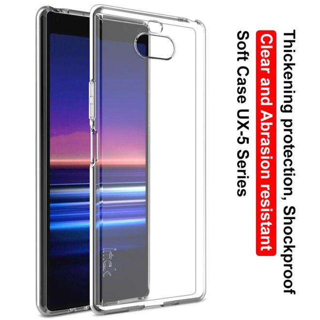 Imak - Sony Xperia 8 Hülle - Softcase aus TPU - UX-5 Series - transparent