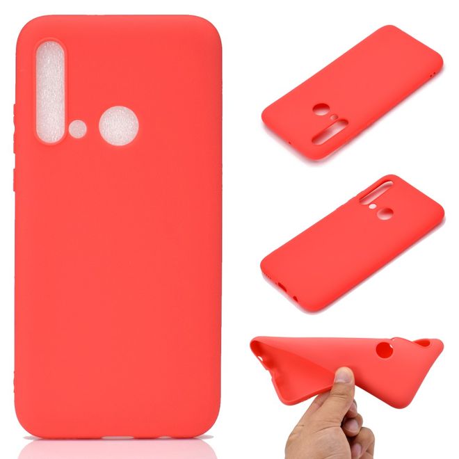 Huawei P20 Lite (2019) Handyhülle - Softcase TPU Series - rot