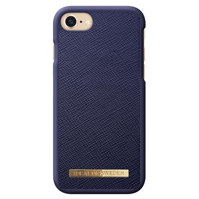 iDeal of Sweden - iPhone SE (2022) / SE (2020) / 8 / 7 / 6S / 6 Hülle - Fashion Case Saffiano - navy