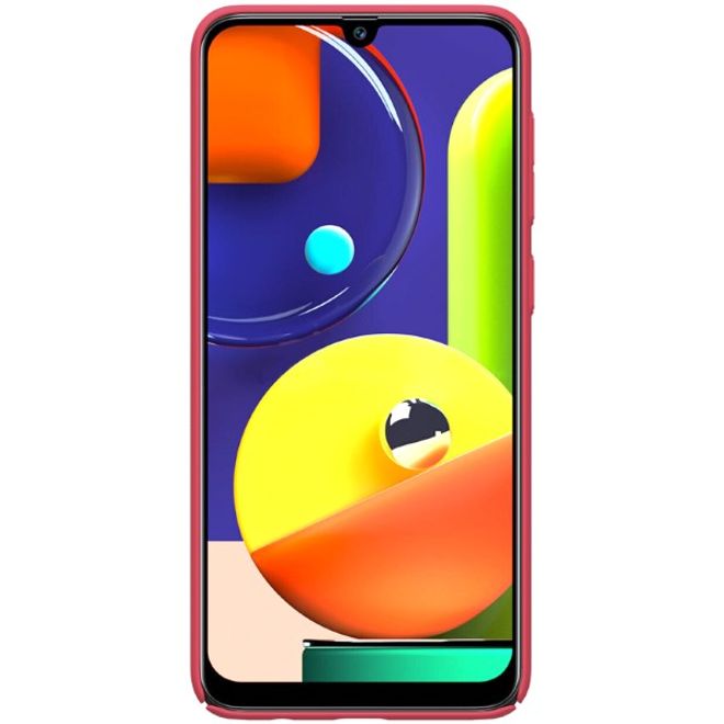 Nillkin - Samsung Galaxy A50s Hülle - Plastik Case - Super Frosted Shield Series - rot