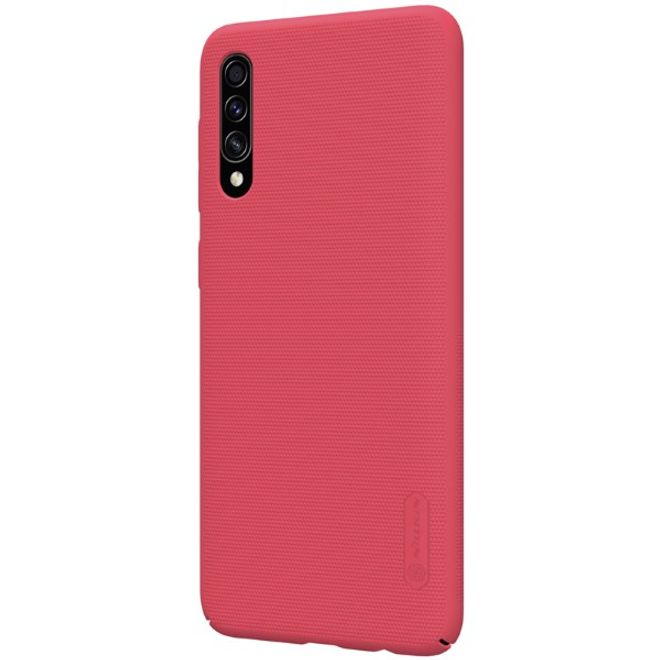 Nillkin - Samsung Galaxy A50s Hülle - Plastik Case - Super Frosted Shield Series - rot