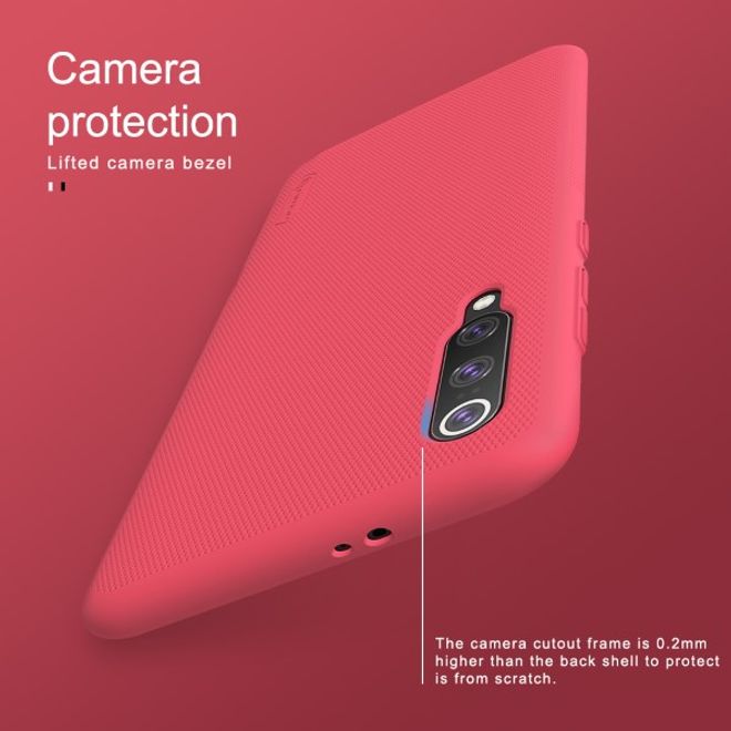 Nillkin - Xiaomi Mi 9 Pro Hülle - Plastik Case - Super Frosted Shield Series - rot