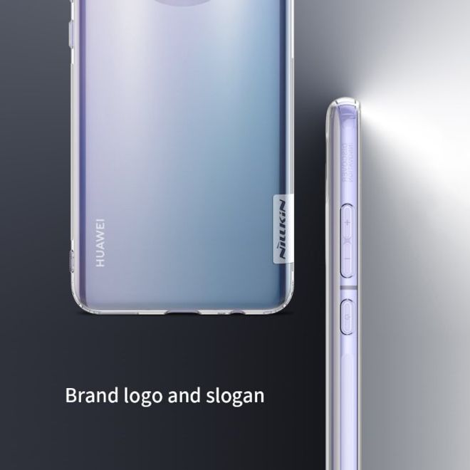 Nillkin - Huawei Mate 30 Hülle - Case aus elastischem Plastik - Nature Soft Series - weiss