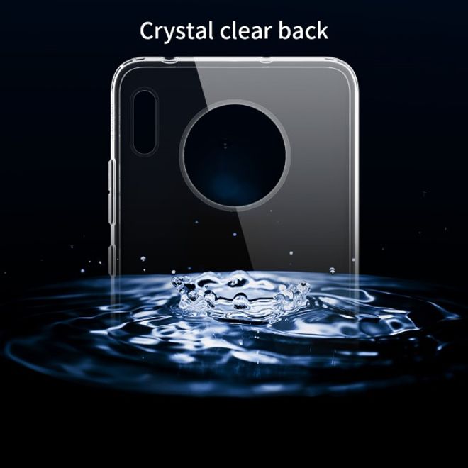 Nillkin - Huawei Mate 30 Hülle - Case aus elastischem Plastik - Nature Soft Series - weiss