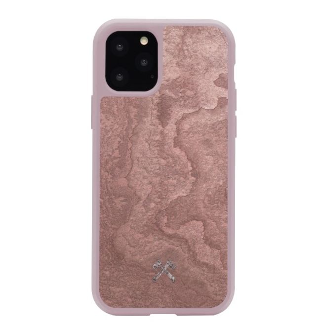 WOODCESSORIES - iPhone 11 Pro Max Hülle - Stone Series - Canyon Red