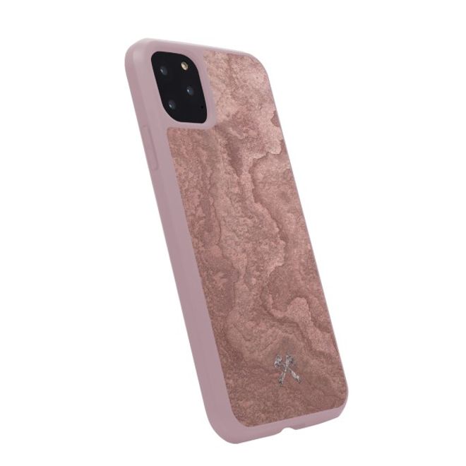 WOODCESSORIES - iPhone 11 Pro Max Hülle - Stone Series - Canyon Red