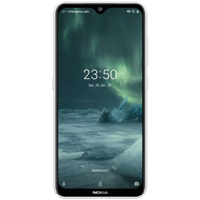 Nillkin - Nokia 6.2 / 7.2 Hülle - Plastik Case - Super Frosted Shield Series - weiss