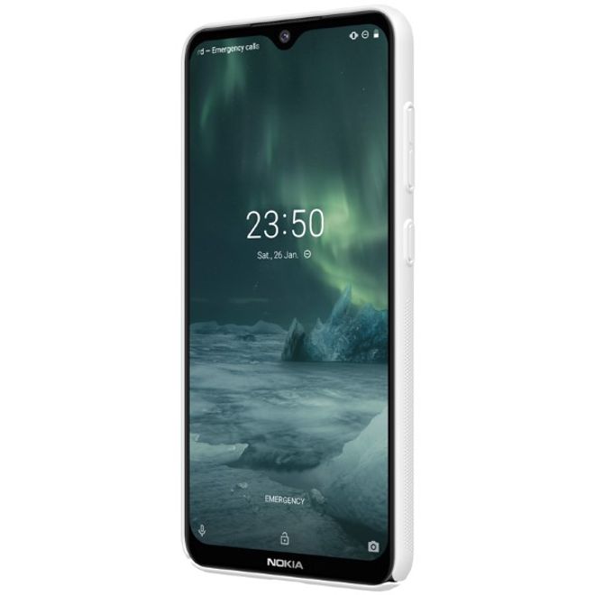 Nillkin - Nokia 6.2 / 7.2 Hülle - Plastik Case - Super Frosted Shield Series - weiss
