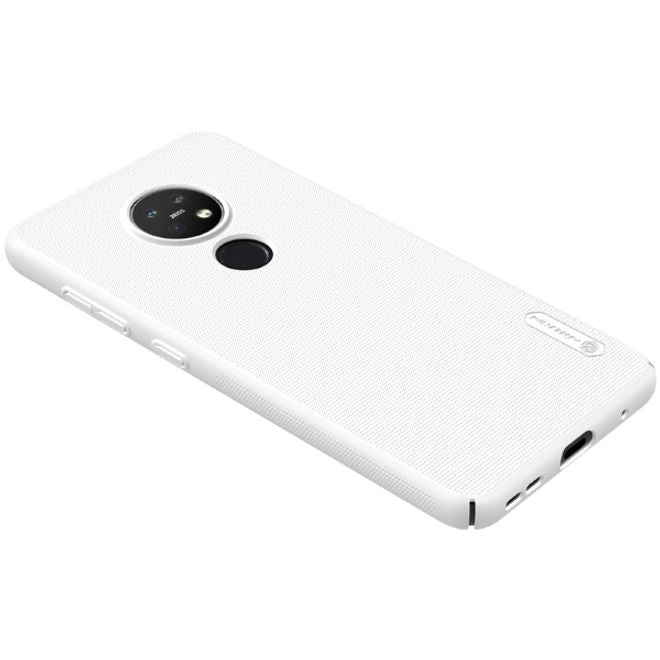 Nillkin - Nokia 6.2 / 7.2 Hülle - Plastik Case - Super Frosted Shield Series - weiss
