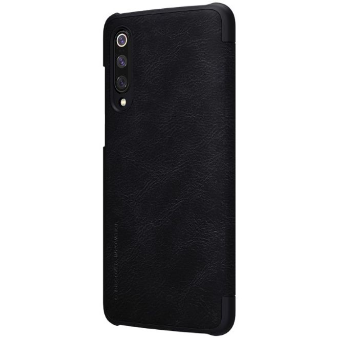 Nillkin - Xiaomi Mi 9 Pro Hülle - Leder Book Case - Qin Series - schwarz