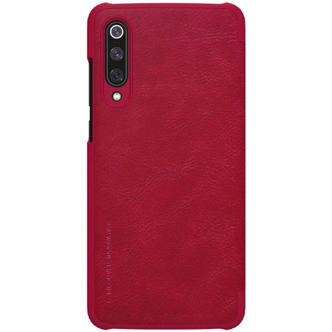 Nillkin - Xiaomi Mi 9 Pro Hülle - Leder Book Case - Qin Series - rot