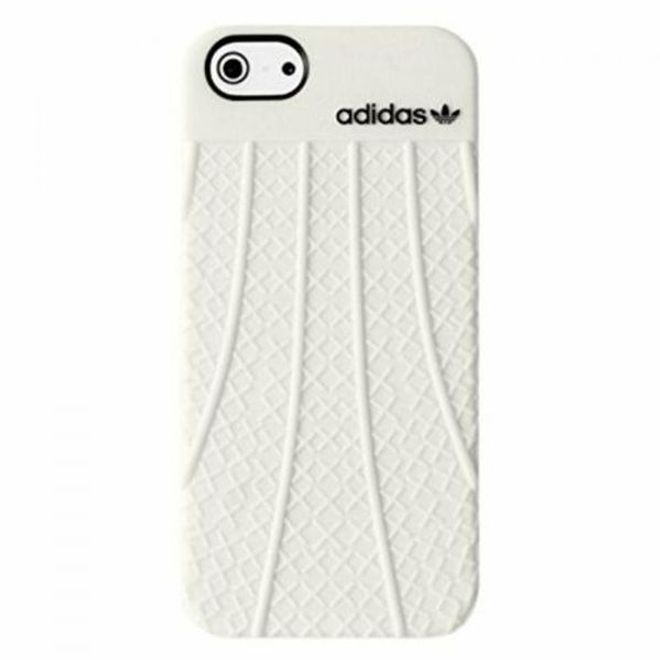 Adidas - iPhone SE / 5S / 5 Hülle - Softcase - weiss
