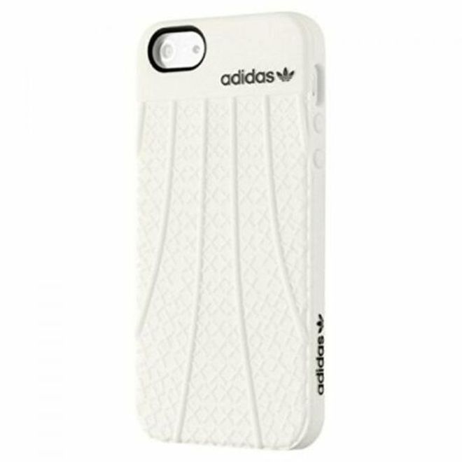Adidas - iPhone SE / 5S / 5 Hülle - Softcase - weiss