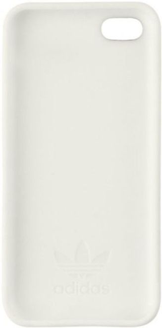 Adidas - iPhone SE / 5S / 5 Hülle - Softcase - weiss