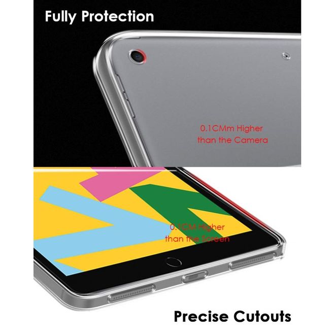 iPad 10.2 Tablet Hülle - Softcase TPU Series - transparent