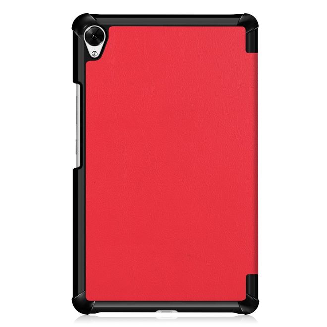 Huawei MediaPad M6 8.4 Hülle - Dreifach faltbares Leder Case - rot