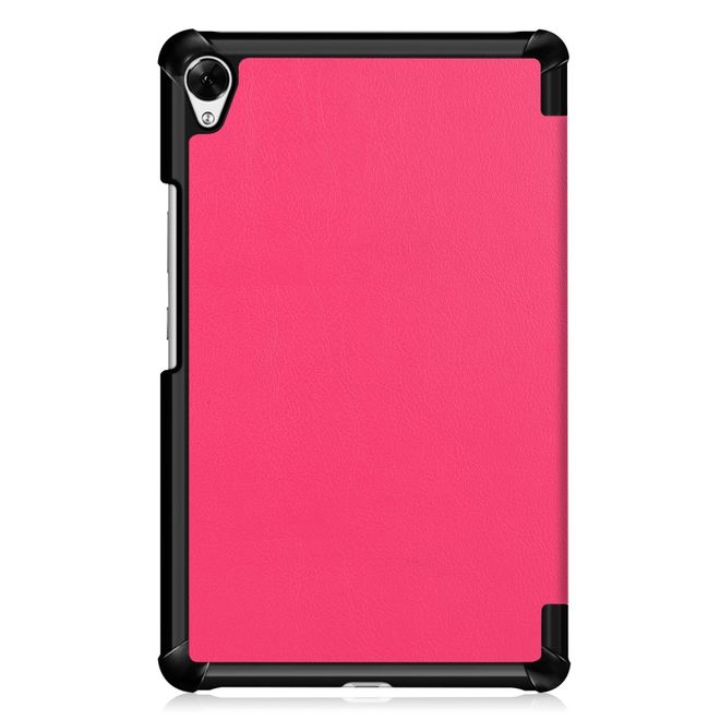 Huawei MediaPad M6 8.4 Hülle - Dreifach faltbares Leder Case - rosa