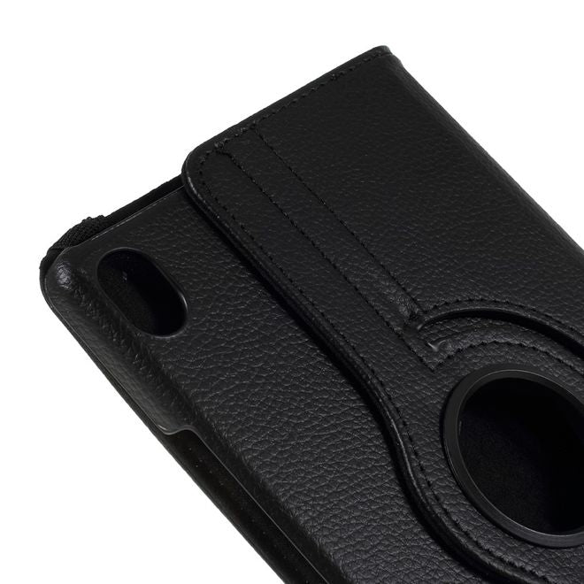 Huawei MediaPad M6 8.4 Hülle - 360° rotierbares Case aus Leder - schwarz