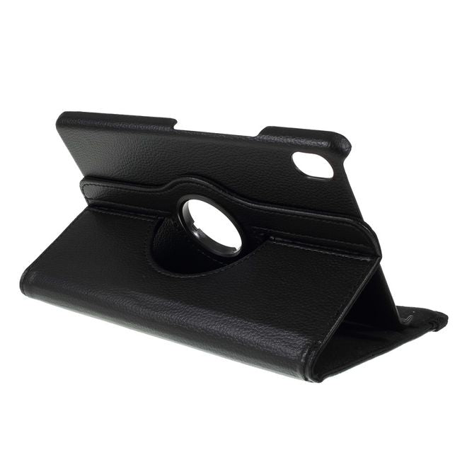 Huawei MediaPad M6 8.4 Hülle - 360° rotierbares Case aus Leder - schwarz