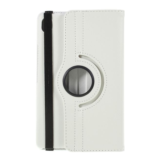 Huawei MediaPad M6 8.4 Hülle - 360° rotierbares Case aus Leder - weiss